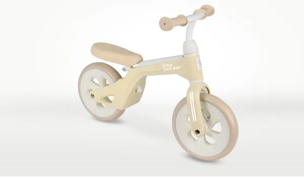 QPlay - Bicicletă fără pedale TECH bej