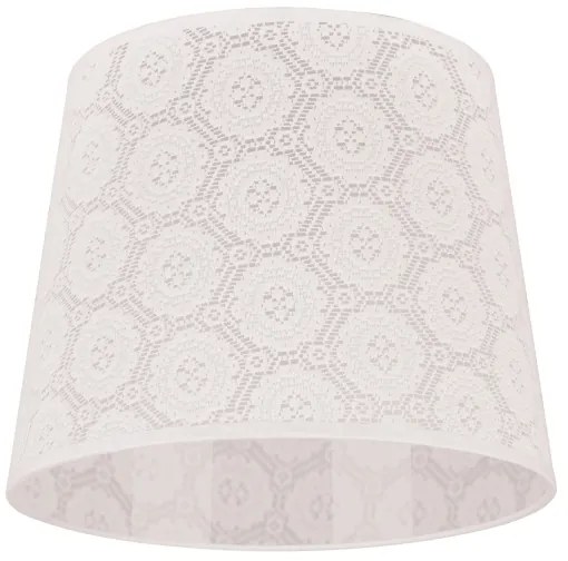 Duolla - Abajur pentru lampă de birou CLASSIC M E27, Ø 24 cm, alb