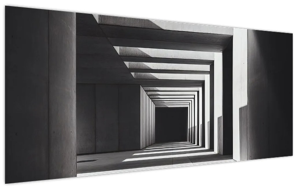 Tablou - Tunel Pătrat (120x50 cm)