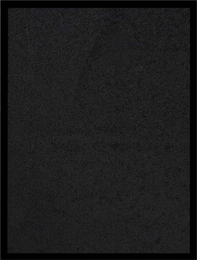 vidaXL Covoraș intrare, negru, 40x60 cm