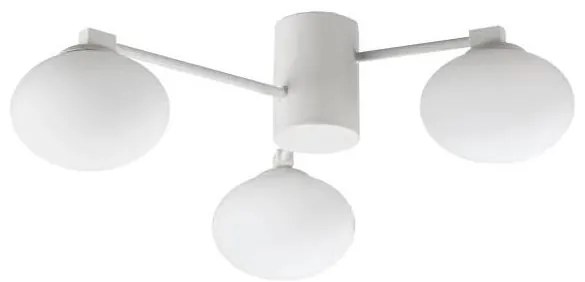 Lustră LED aplicată Ideal Lux HERMES 3xG9/3W/230V d. 60 cm alb