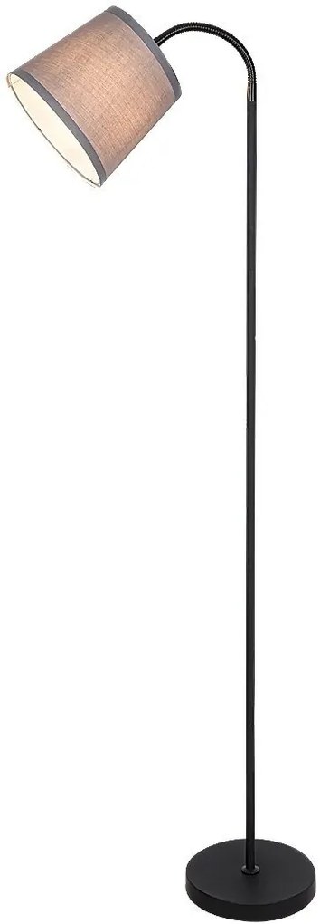 Lampadar design modern Godric negru, gri