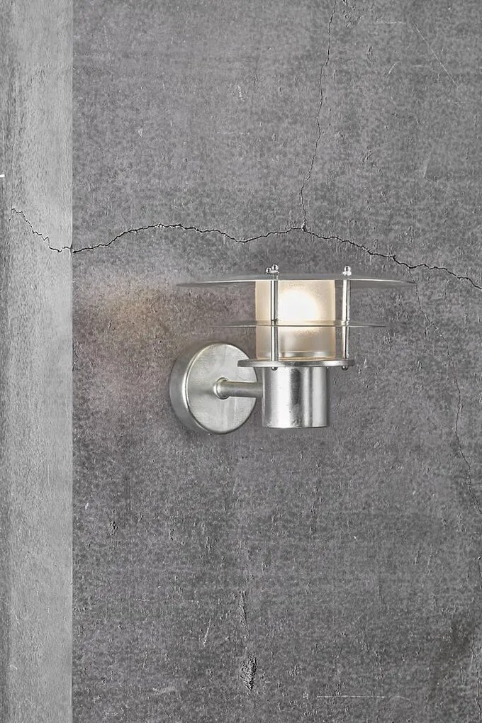 Aplica de perete pentru ilumninat exterior IP54, Bastia 24 galvanizat 2118041031 NL