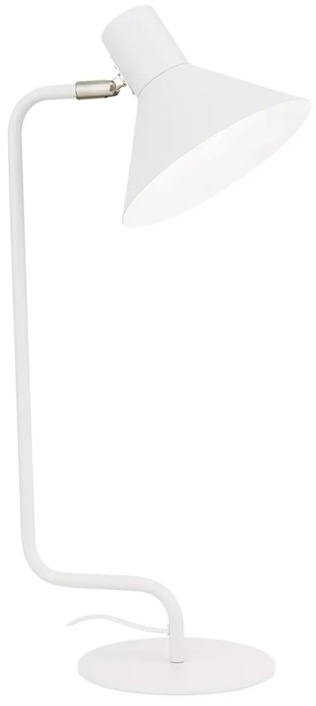 Veioza / Lampa de birou stil modern VIKTORIA alba