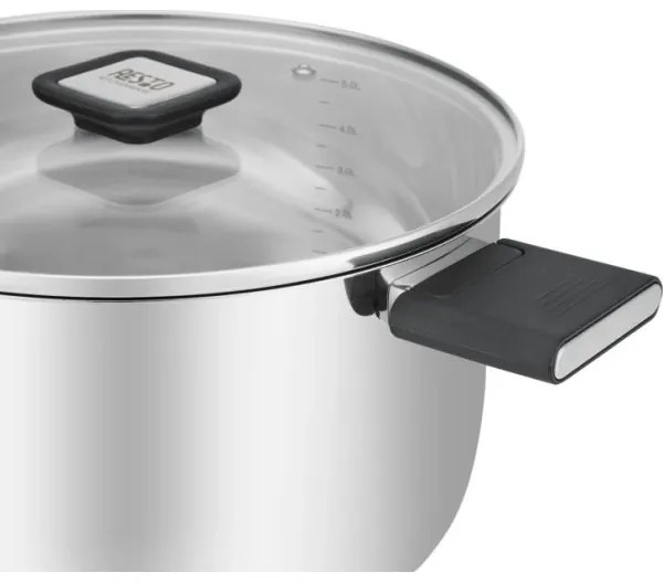 Resto - Oală ANSER cu capac, 5,8 l, 24 cm