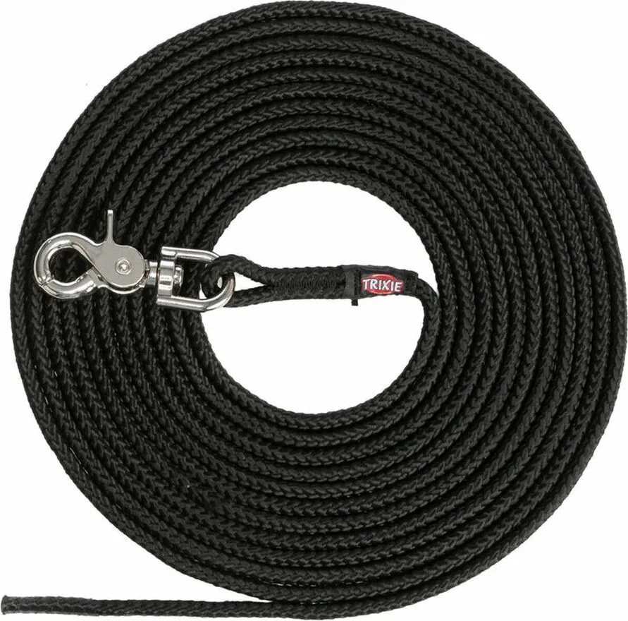 Lesă de urmărire Trixie Negru