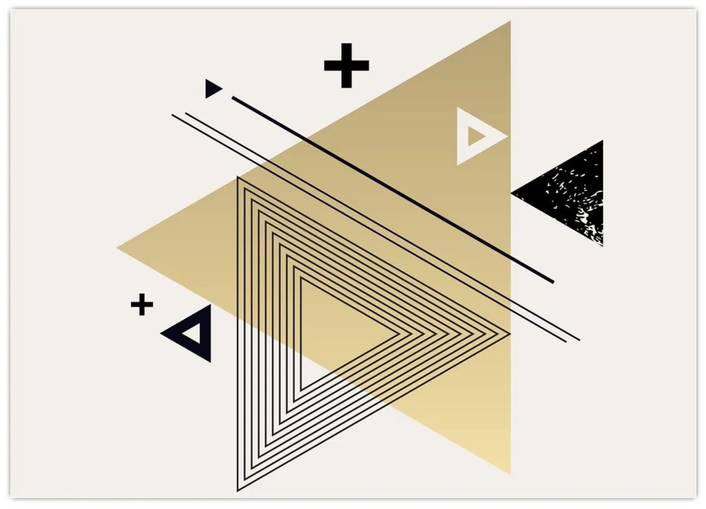 Tablou - Forme geometrice N⁰4 (70x50 cm)