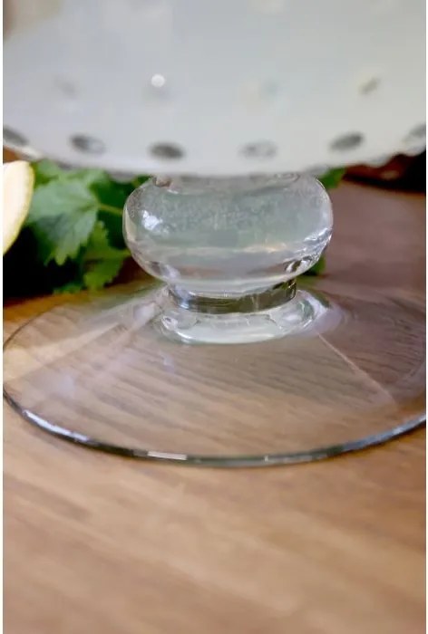 Dozator pentru băuturi din sticlă cu capac din lemn de mango, 5 L, H39,5 cm