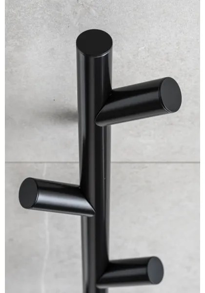 P.M.H. LS1B - Uscător electric pentru prosoape LISA 24W/230V 170 cm IP44 negru