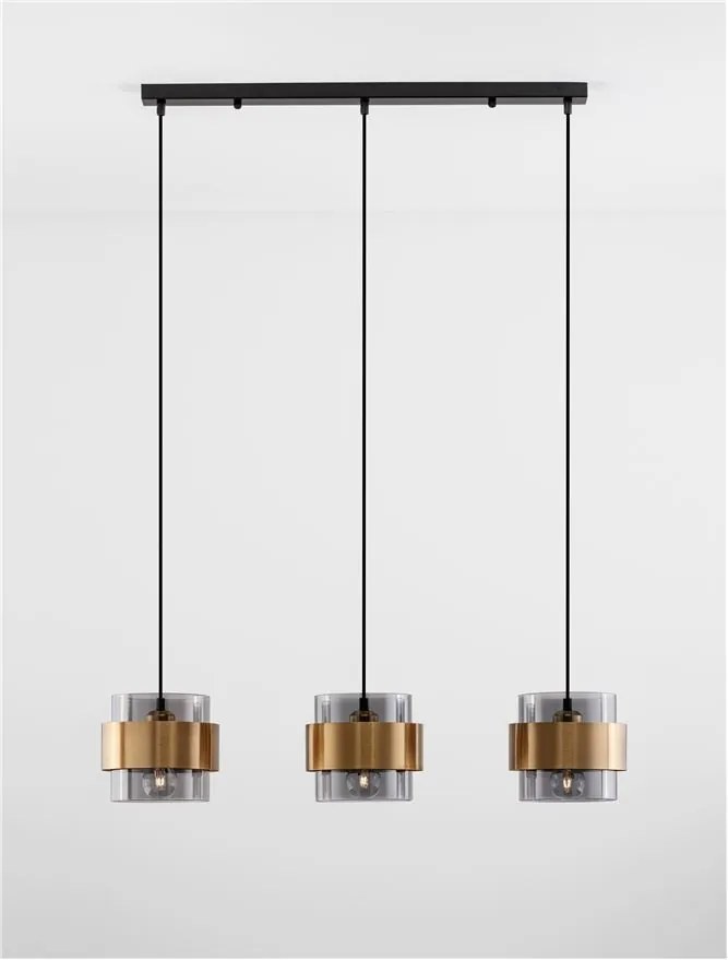 Lustra cu 3 pendule design modern SIANNA