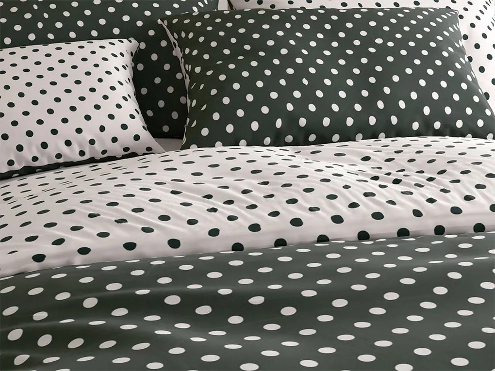 Lenjerie de pat din bumbac Colam gri