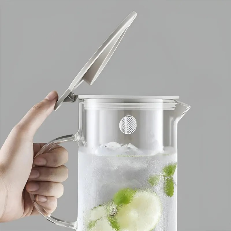 Cana cu infuzor pentru ceai BUYDEEM CD2001, 500 ml, Otel inoxidabil, Design elegant, Gri