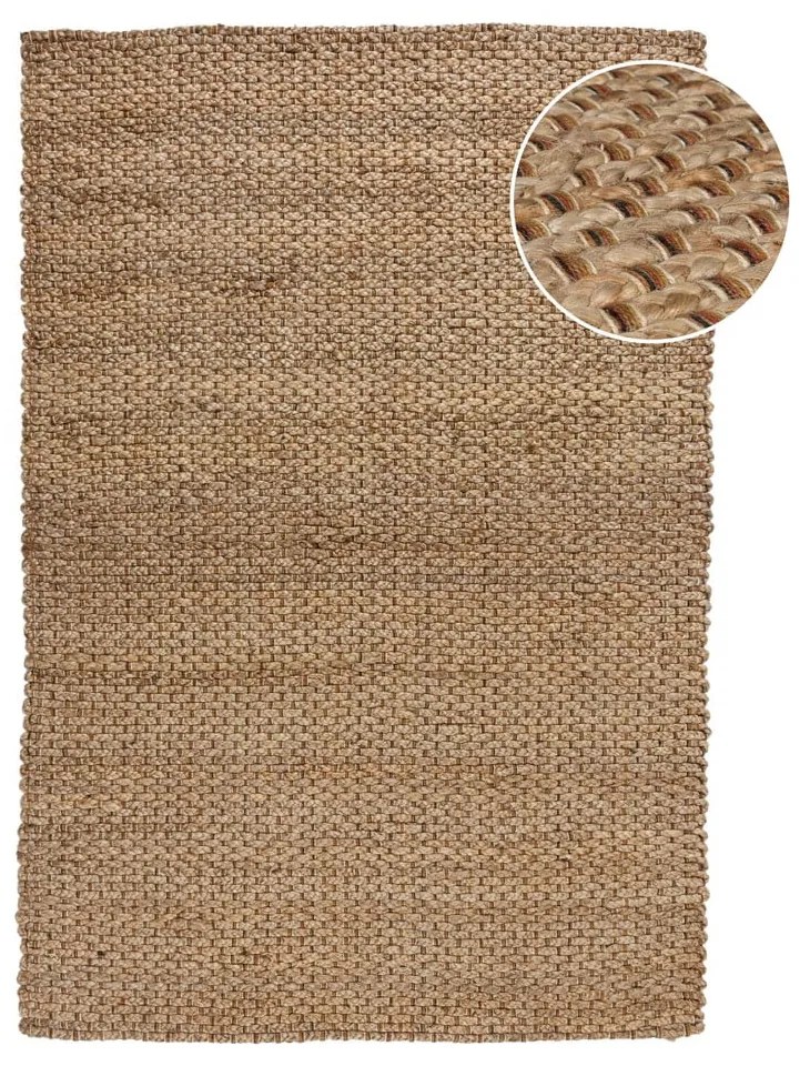 Covor în culoare naturală din iută 160x230 cm Sol – Flair Rugs