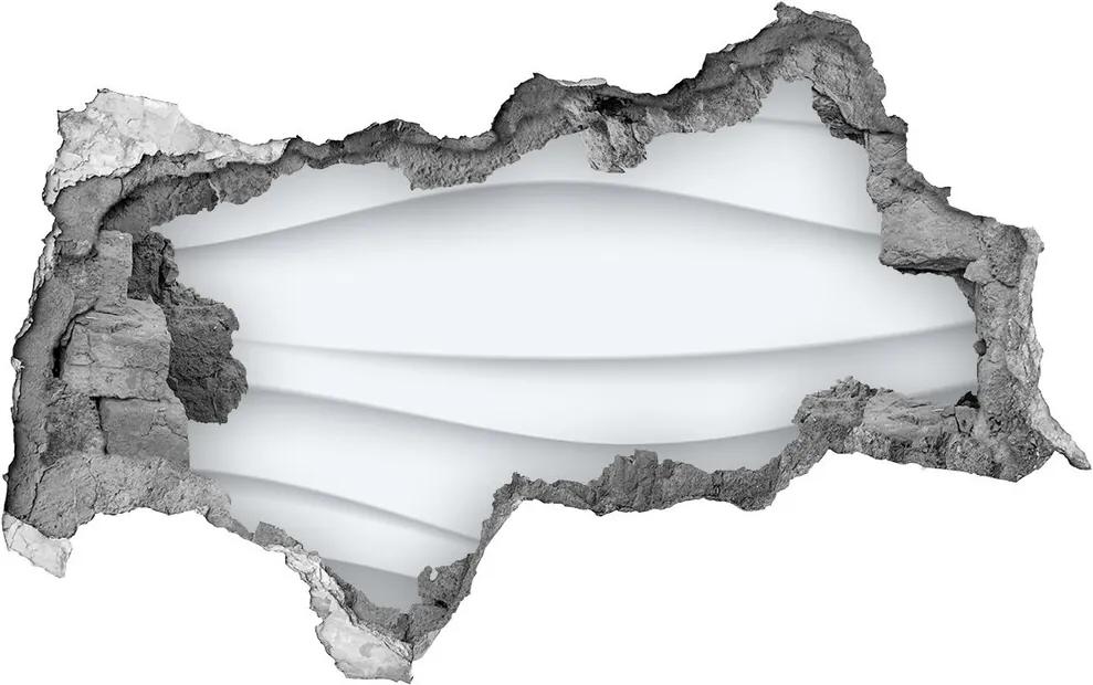 Fototapet 3D gaură în perete Valuri abstracte