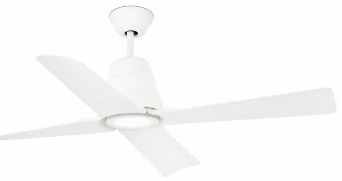 Lustra cu Ventilator si telecomanda pentru exterior TYPHOON M LED alb