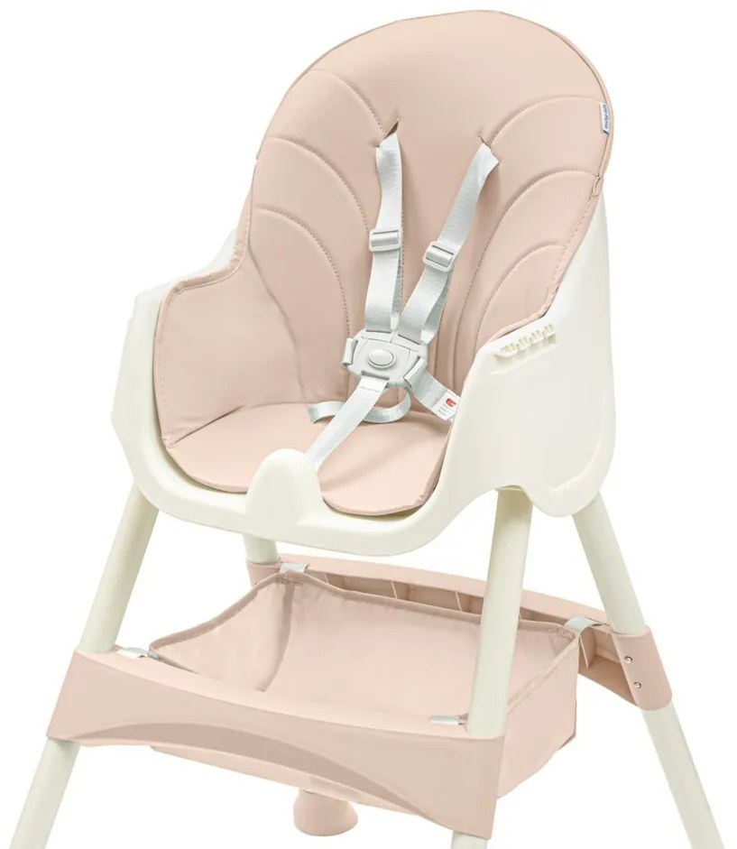 Baby Mix Scaun de masă Nora roz , 51 x 43 x 27 cm