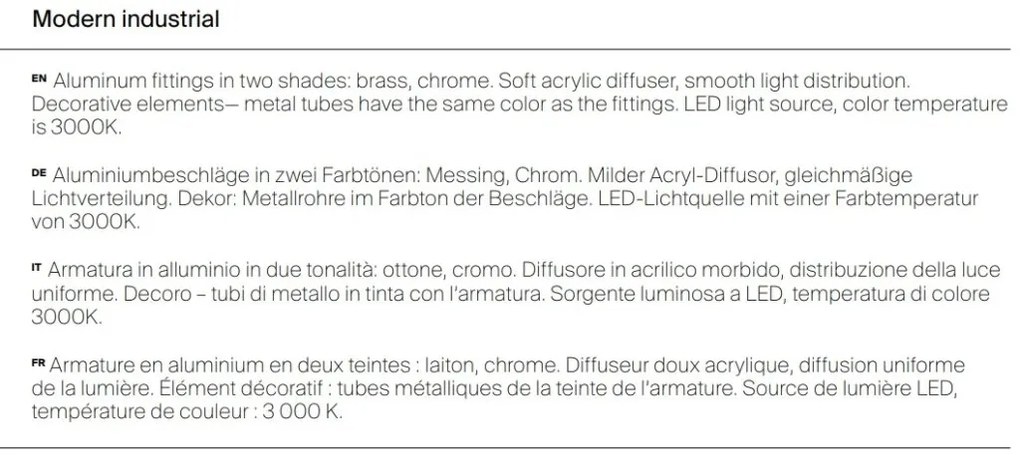 Lustra LED, Pendul design modern Sonata crom