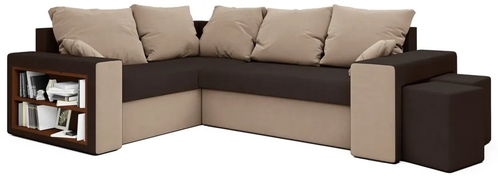 Expedo Colțar extensibil SPOKANE, 260x72x180, microfibră 20/05, stânga