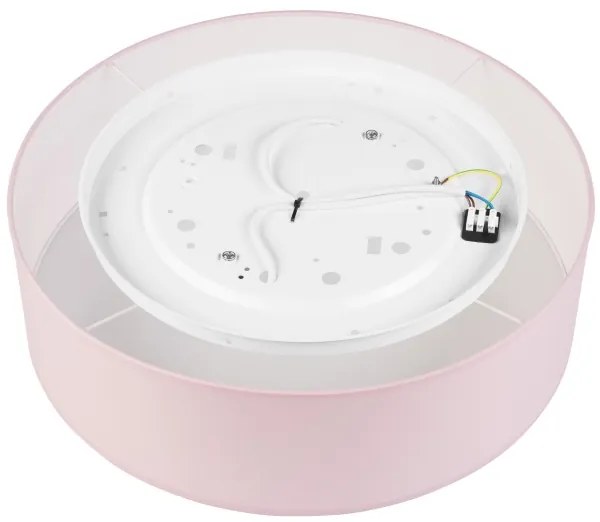 Plafonieră SIRJA PASTEL 2xE27/15W/230V, Ø 45 cm, roz