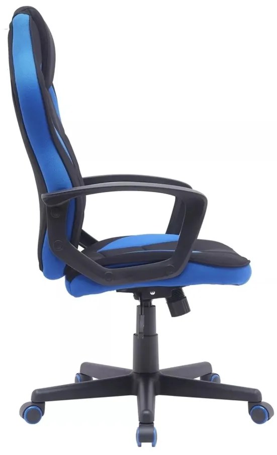 Scaun de birou Dakar negru/albastru