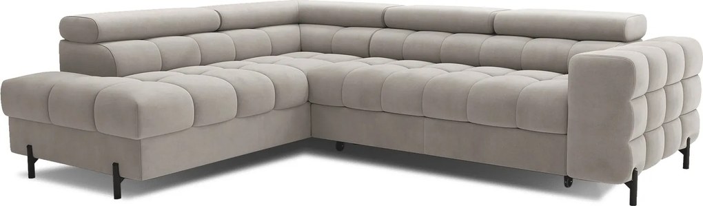 Colțar lemn masiv Ferry Extensibil Material Paros 02, 276 × 72 × 200 cm
