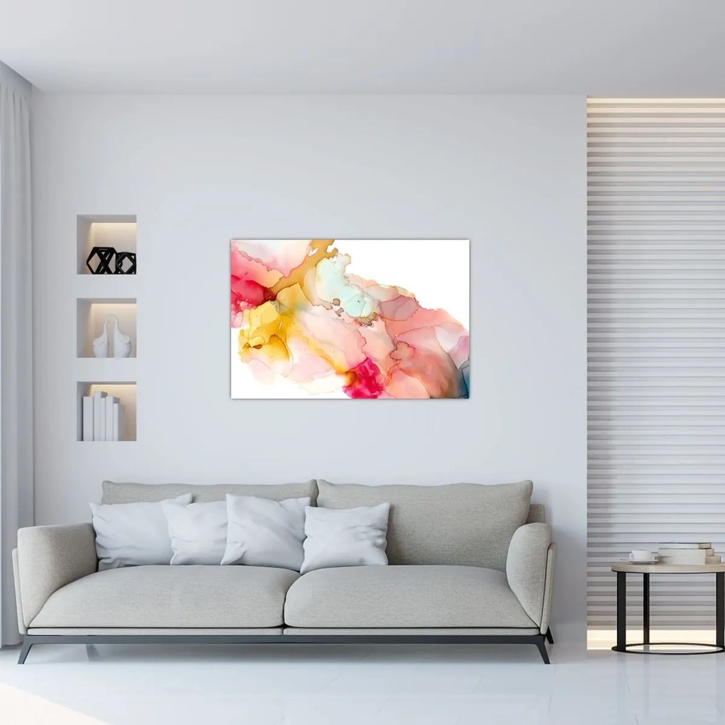 Tablou - Abstract din cerneală (90x60 cm)