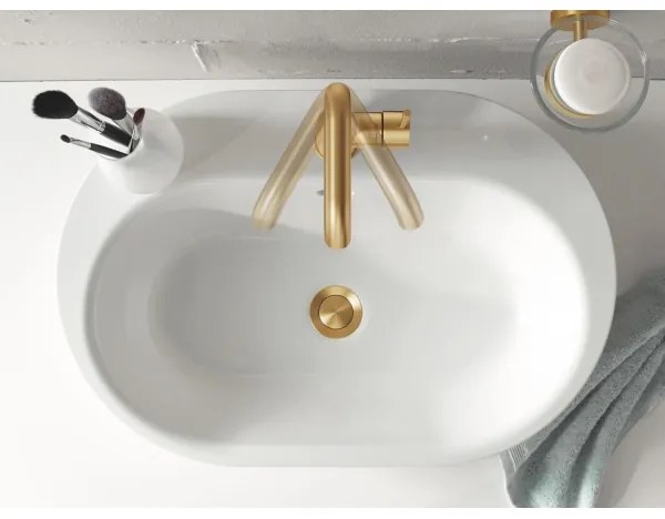 Baterie pentru lavoar GROHE ESSENCE 23462GN1, DN 15, mărimea M, finisaj auriu