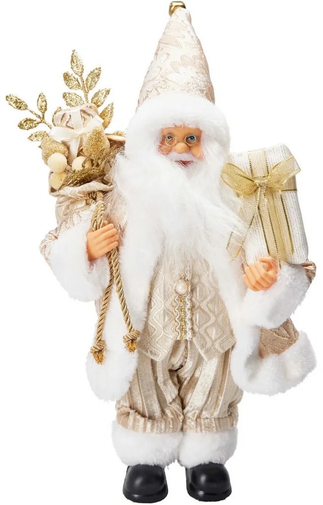 Decorațiune LED de Crăciun Moș Crăciun înpicioare, 20x10x30cm