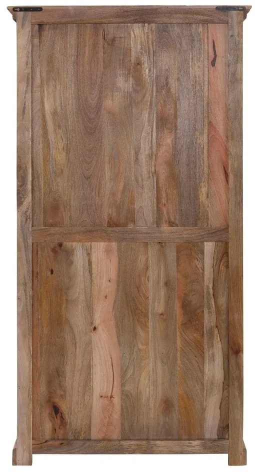 Șifonier maro din lemn de mango 190x45 cm Maneesh – Støraa