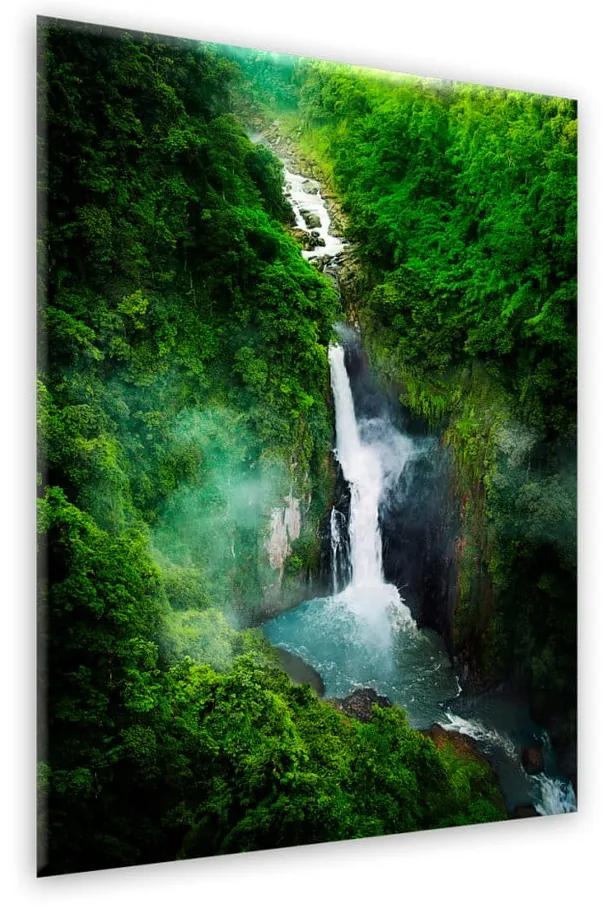 Tablou Styler Glas Views Waterfall, 70 x 100 cm