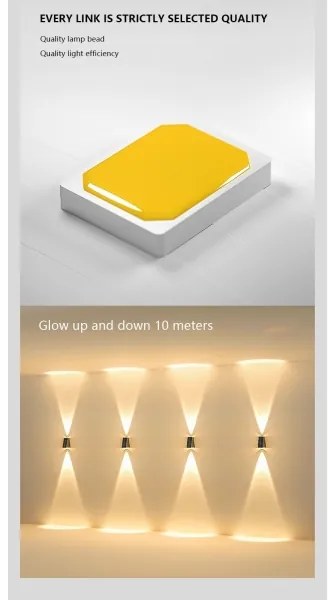 Aplică LED solară Brilagi PYRAMID LED/2W/3,2V 1300 mAh IP54