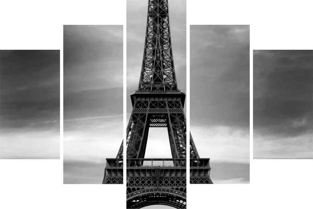 Tablou - Mașină roz în Paris (150x105 cm)