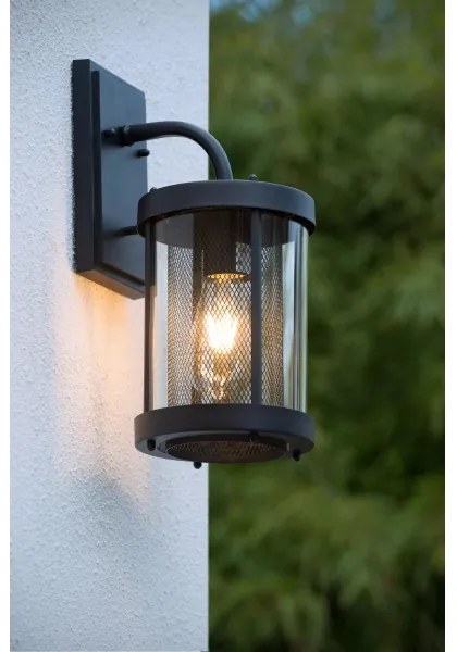 Lucide 29826/01/30 - Aplică perete exterior MAKKUM 1xE27/60W/230V IP23