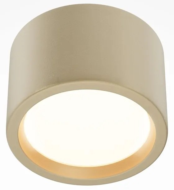 Spot LED aplicat cu protectie IP44 Hydra D-10,5cm auriu