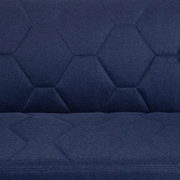 Canapea Extensibila Click-Clack Mariana Matlasat Malmo 79, Albastru, 216 X 86 Cm