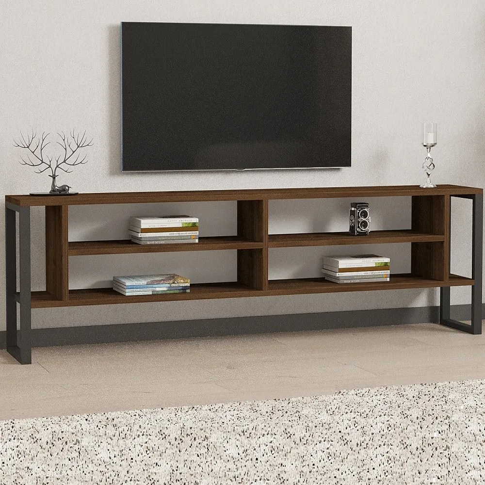 Comoda tv Cupe culoare antracit 160 cm