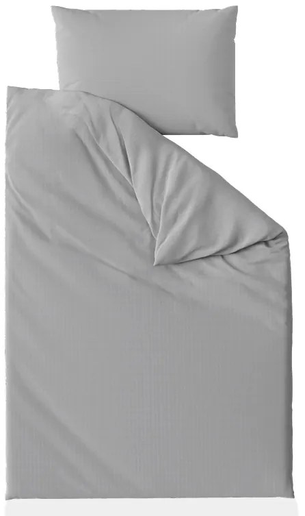 Lenjerie de pat din bumbac cu finisaj creponat LUXERA gri deschis buzunar hotel II.calitate Dimensiune lenjerie de pat: 70 x 90 cm | 140 x 200 cm