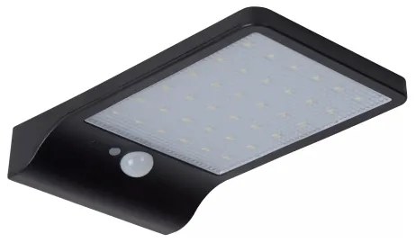 Aplică LED solară cu senzor Lucide 22862/04/30 BASIC LED/3W/1,2V IP44