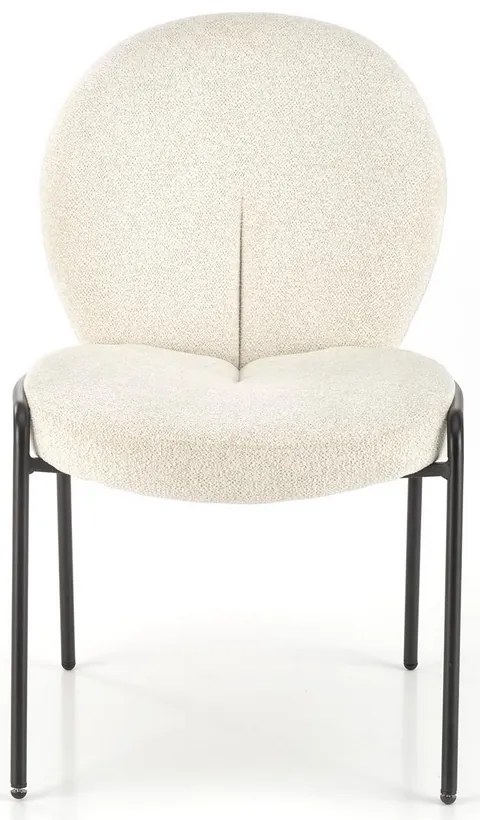 Scaun de bucaterie Novak, crem