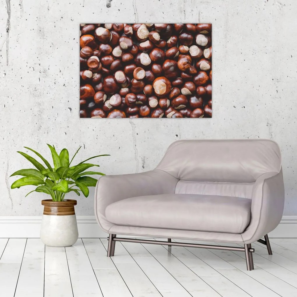 Tablou - Castane coapte (70x50 cm)