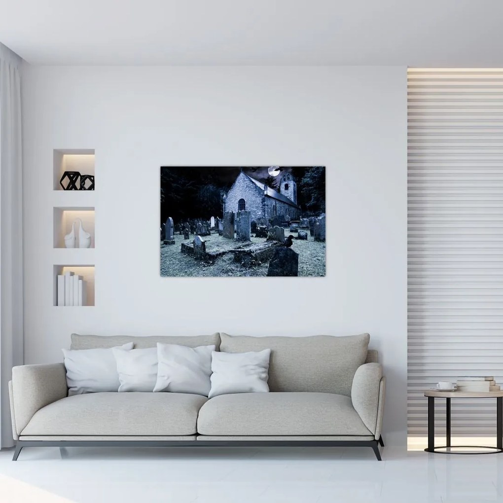 Tablou - Noapte întunecată (90x60 cm)