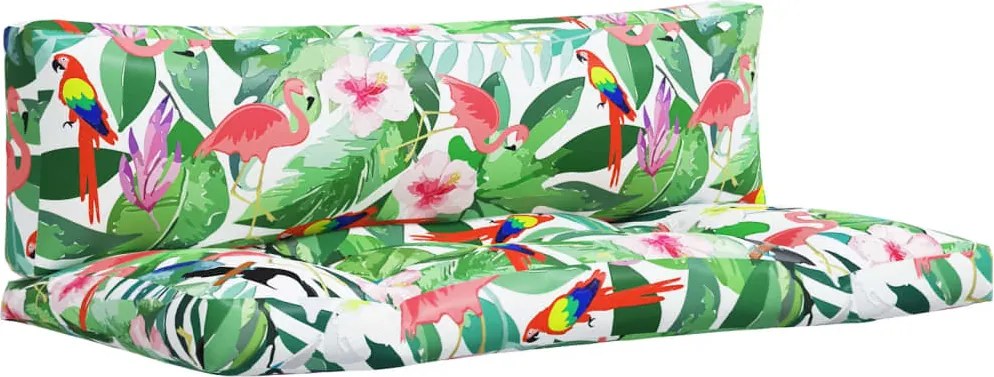 vidaXL Perne pentru paleți, 2 buc., multicolor, țesătură oxford