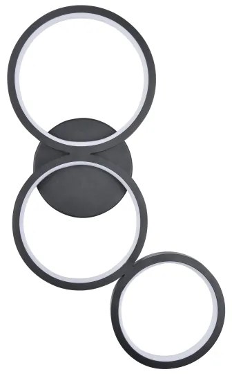 Aplică LED FLAMENCO LED/23W/230V 4000K negru