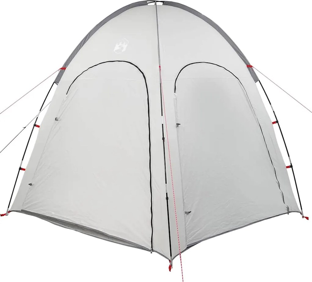 vidaXL Cort de piscină cu acoperiș Gri 366 x 305 x 231 cm