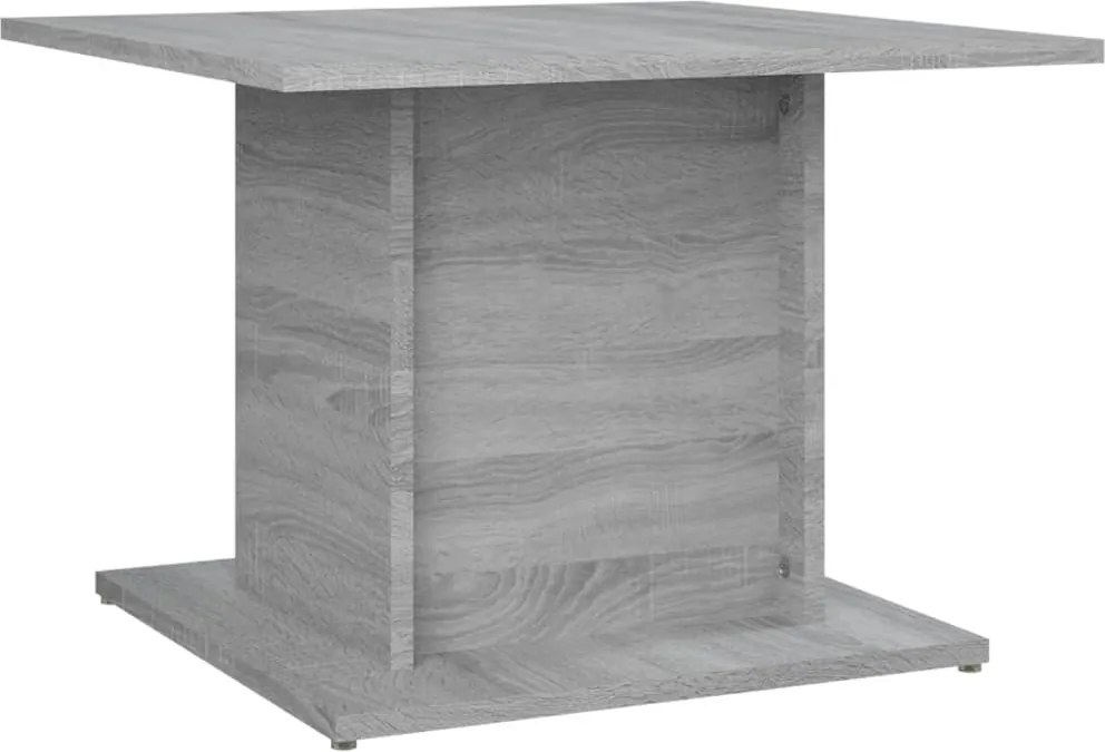 vidaXL Măsuță de cafea, gri sonoma, 55,5x55,5x40 cm, lemn prelucrat