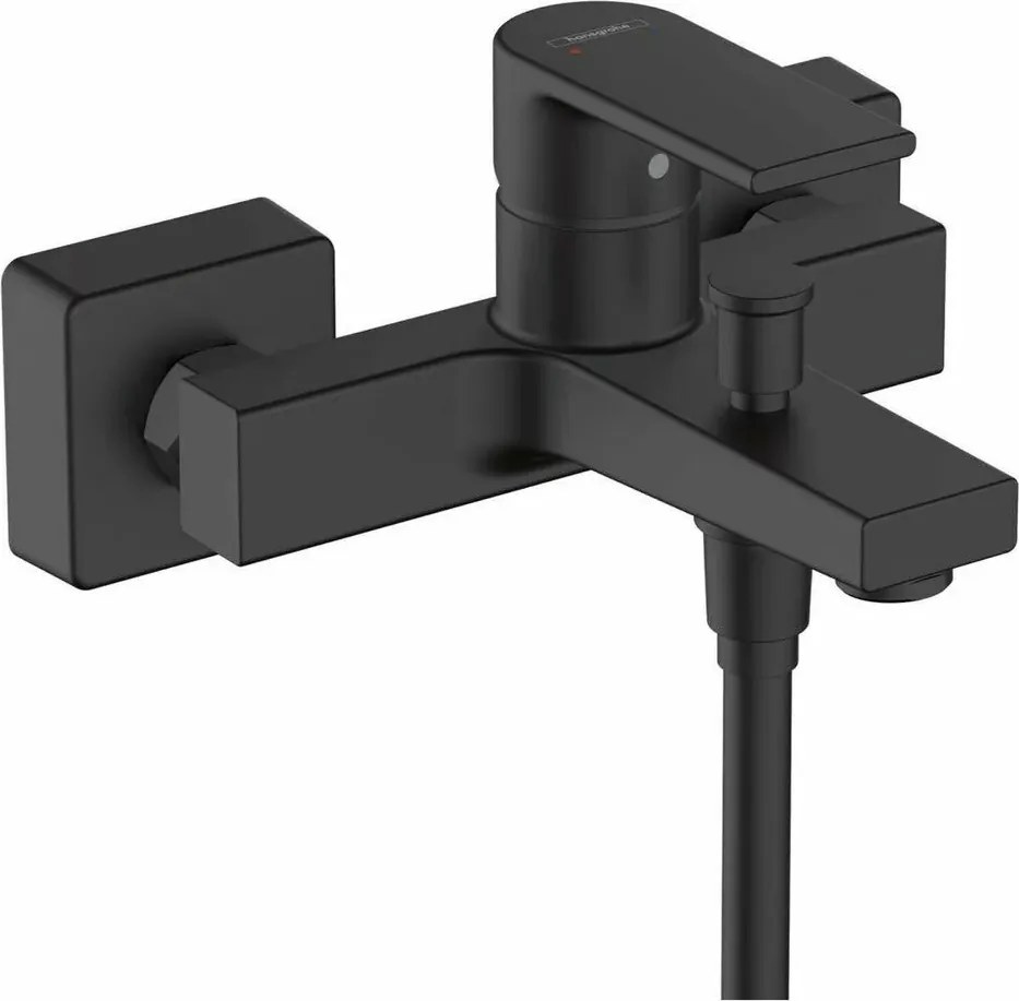 Baterie cada - dus Hansgrohe Vernis Shape monocomanda negru mat