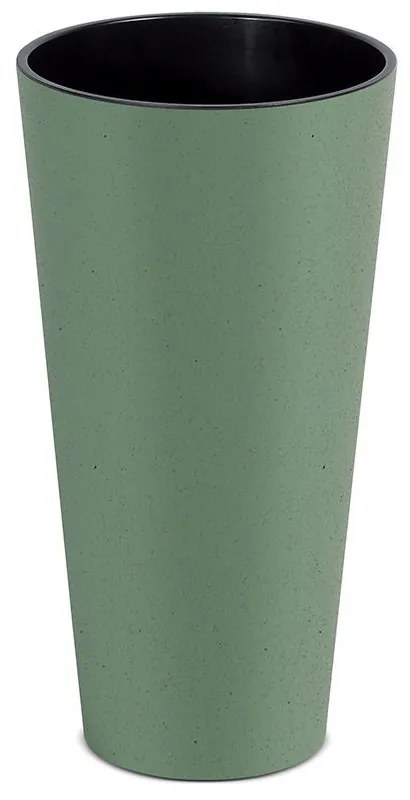 Ghiveci pentru flori ECO WOOD, 30 cm, rotund, verde