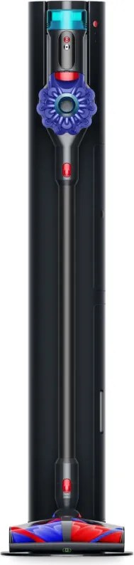 Aspirator vertical cu statie de incarcare si golire automata Dyson V10 Konical Moulded 594030-01, 150AW, 0,5 l, 60 min, 3 moduri, HEPA, Golire igienica, Fara incurcaturi, Negru