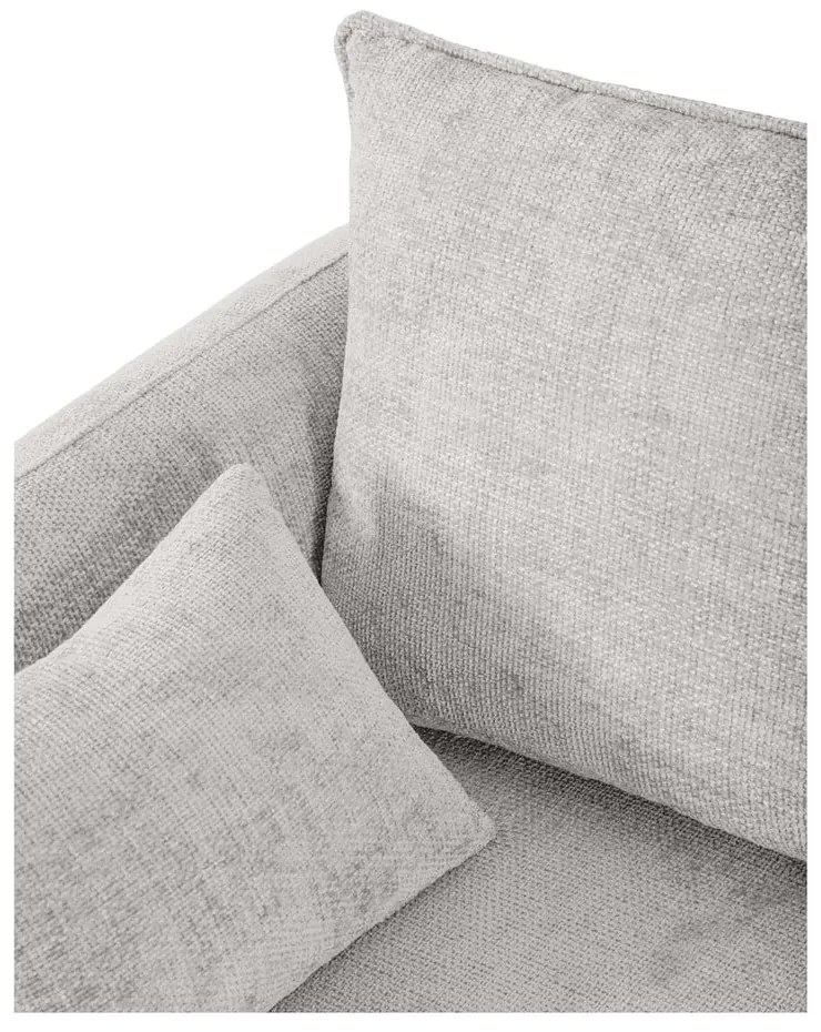 Colțar gri deschis (colț pe stânga) Matera – Cosmopolitan Design