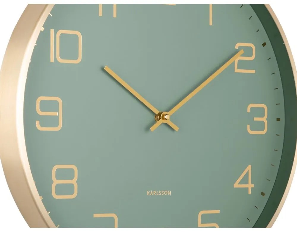 Ceas de perete ø 40 cm Elegance Glow – Karlsson